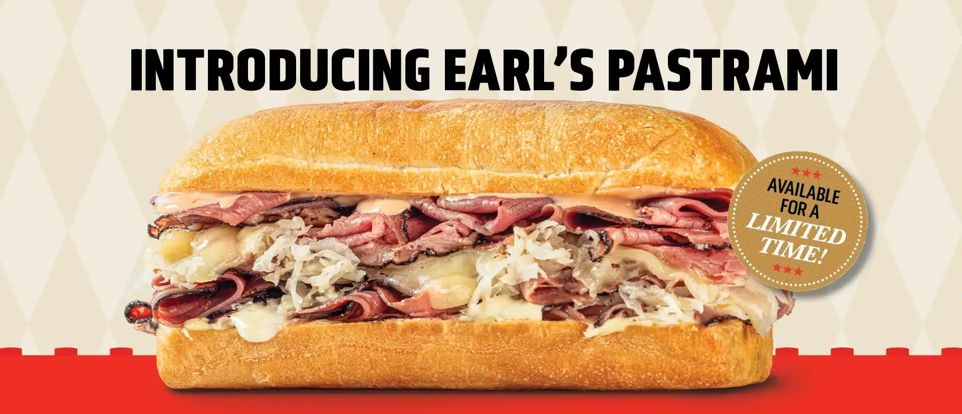 Introducing Earl's Pastrami Available for a limited time!