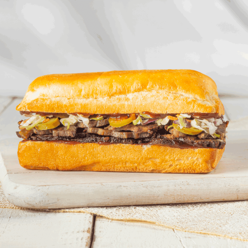 The Spicy BBQ Brisket from Earl of Sandwich