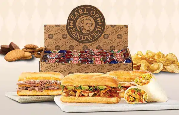 A photo of Earl of Sandwich's catering
