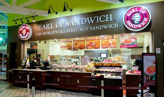 Earl of Sandwich at the Fort Pierce Service Plaza