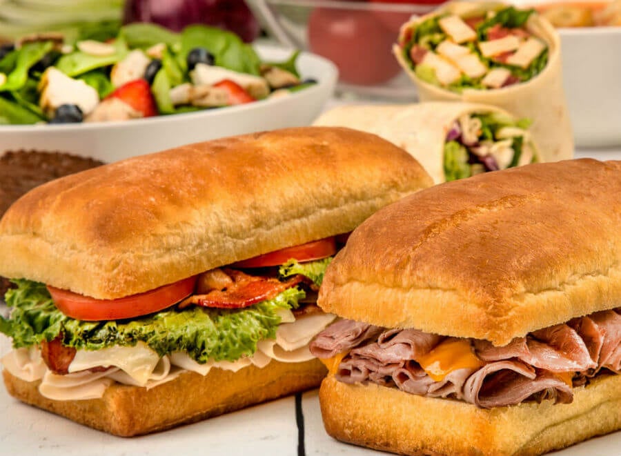 Order Online Background Sandwiches